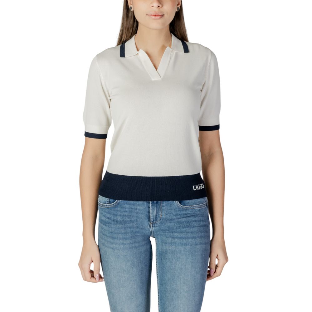 Liu Jo White Viscose Tops & T-Shirt
