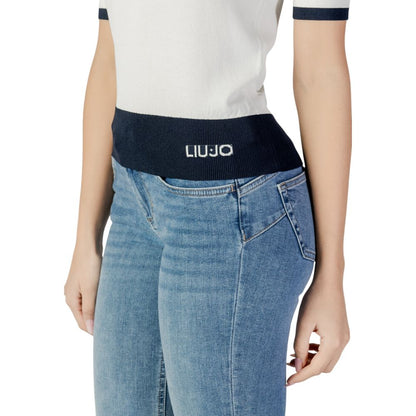 Liu Jo White Viscose Tops & T-Shirt