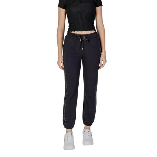 Liu Jo Black Cotton Jeans & Pant