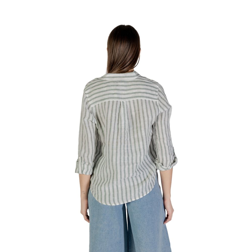 Street One Green Linen Shirt