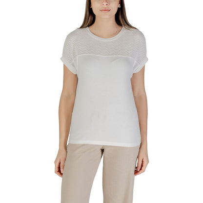 Street One White Viscose Tops & T-Shirt