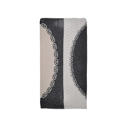 Liu Jo Black Polyester Scarf