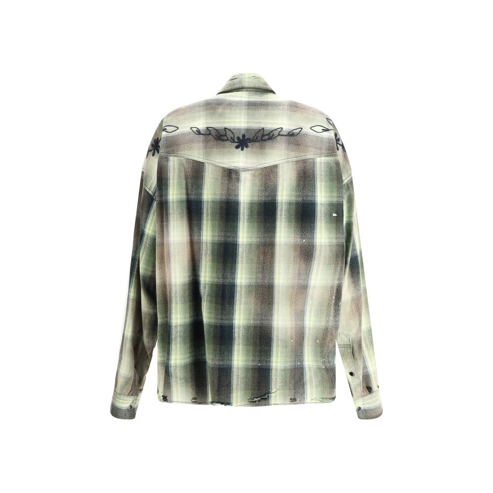 Maison Mihara Yasuhiro Check Shirt