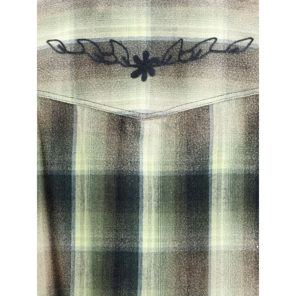 Maison Mihara Yasuhiro Check Shirt