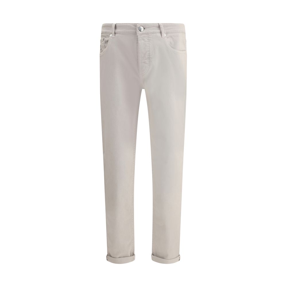 Brunello Cucinelli Jeans with turn-up hem
