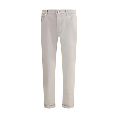 Brunello Cucinelli Jeans with turn-up hem