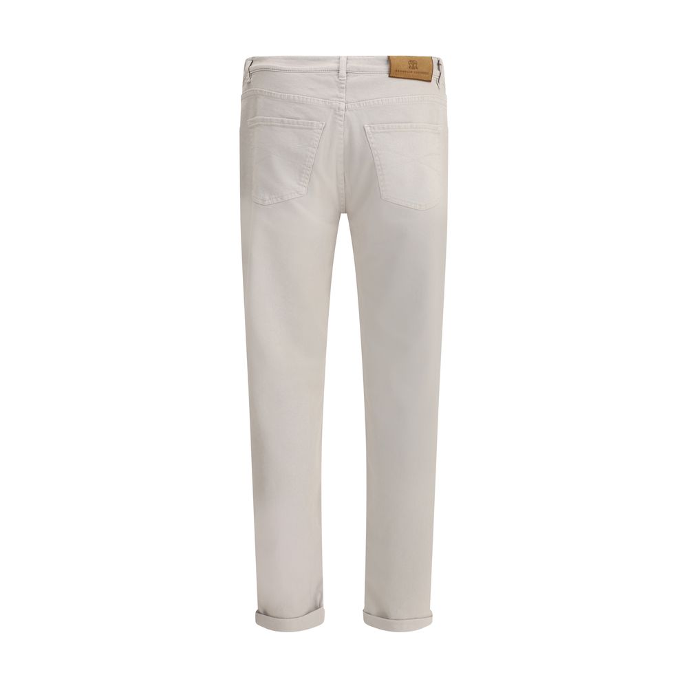 Brunello Cucinelli Jeans with turn-up hem