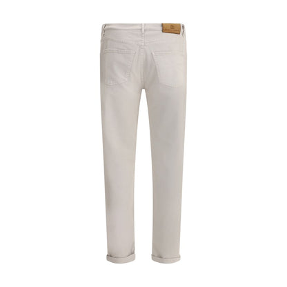 Brunello Cucinelli Jeans with turn-up hem