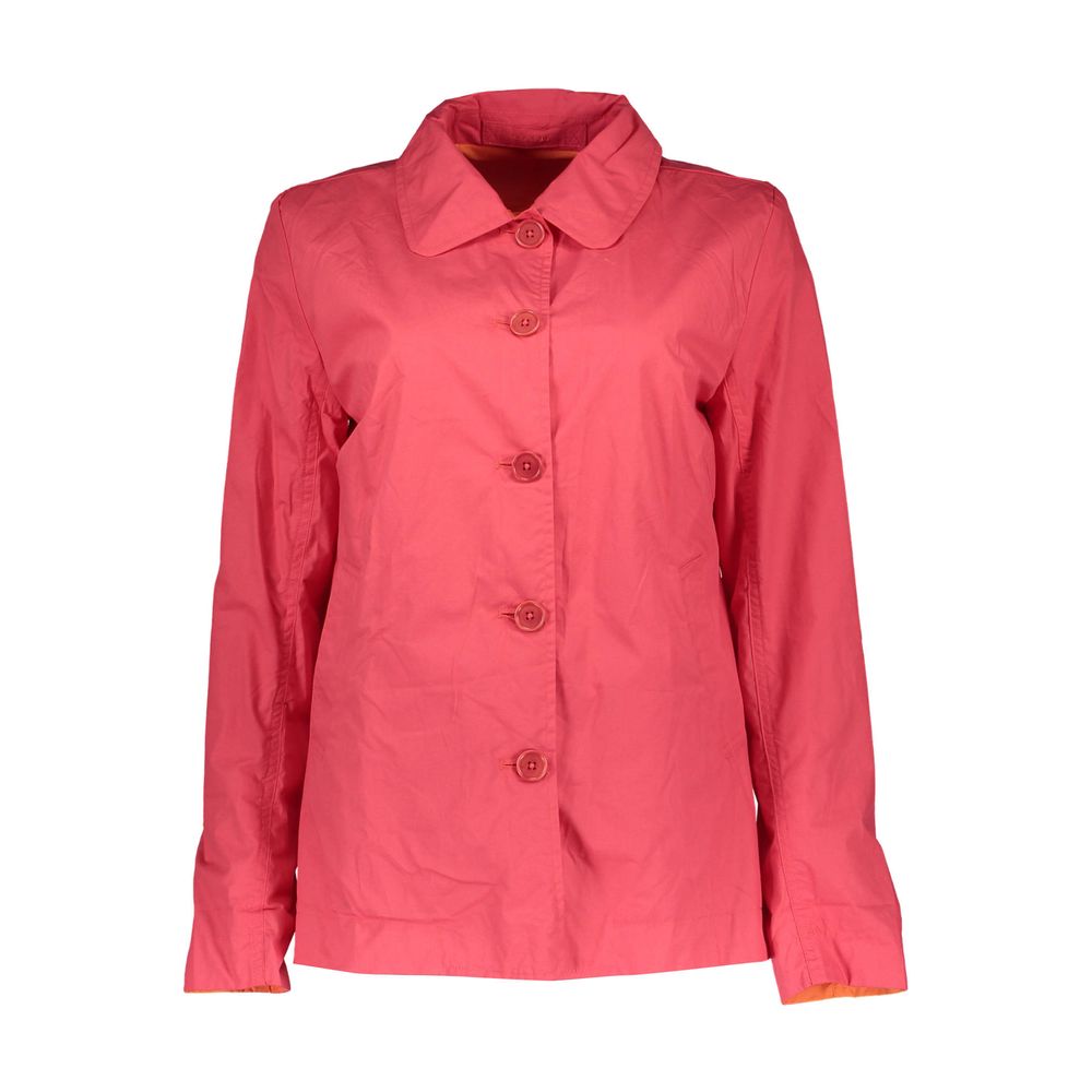 Gant Red Cotton Women Jacket