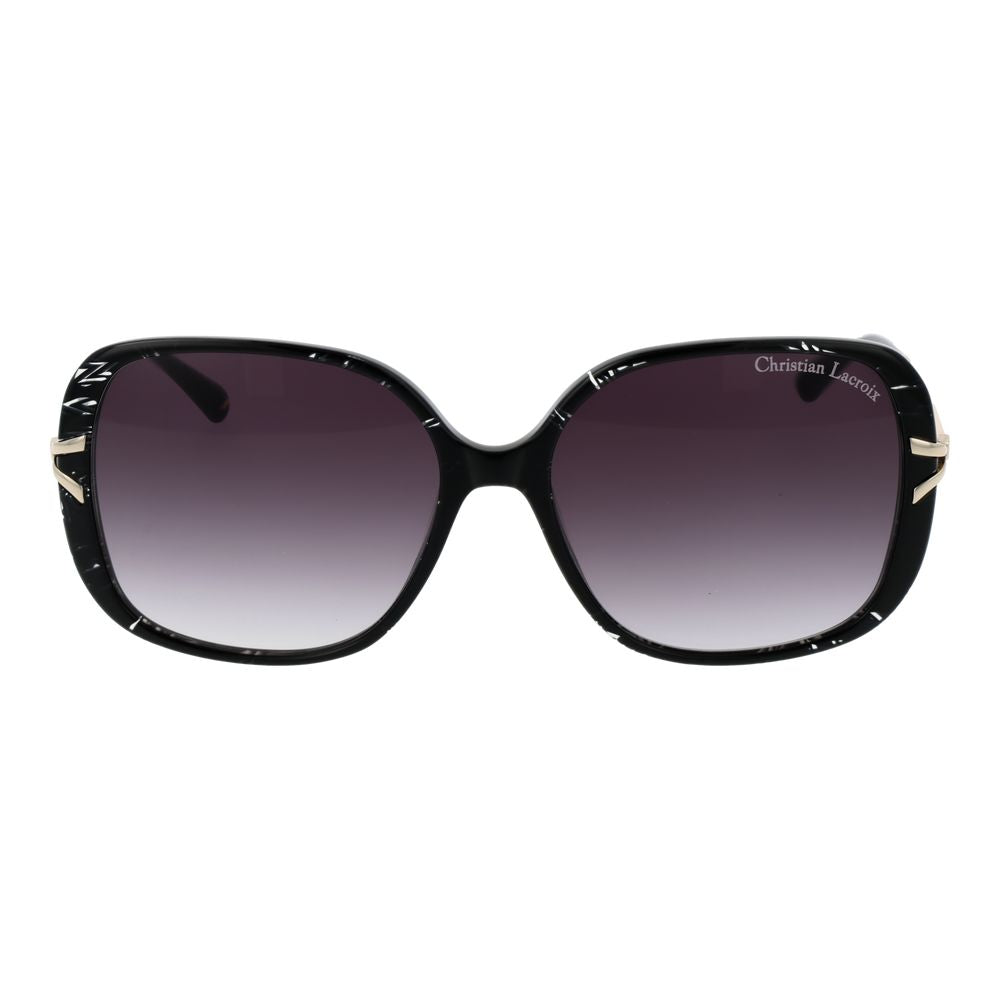 Christian Lacroix Black Women Sunglasses