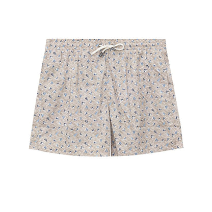 Canali Beige Polyester Swimwear