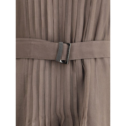 Brunello Cucinelli Silk Long Dress