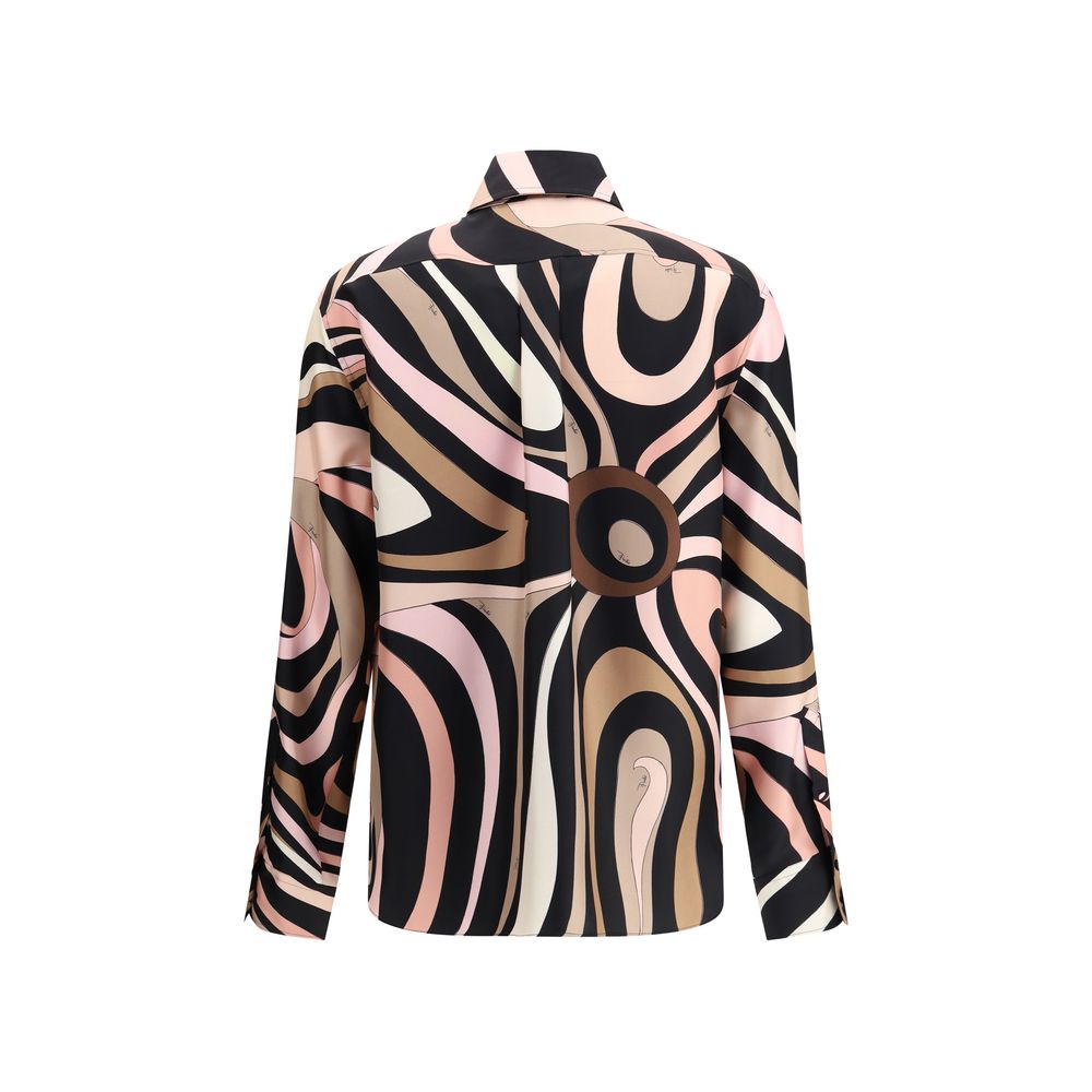 Emilio Pucci Marble Print Shirt