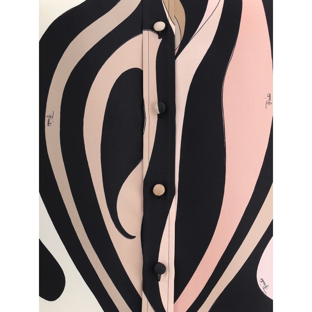 Emilio Pucci Marble Print Shirt