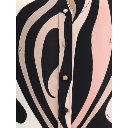 Emilio Pucci Marble Print Shirt