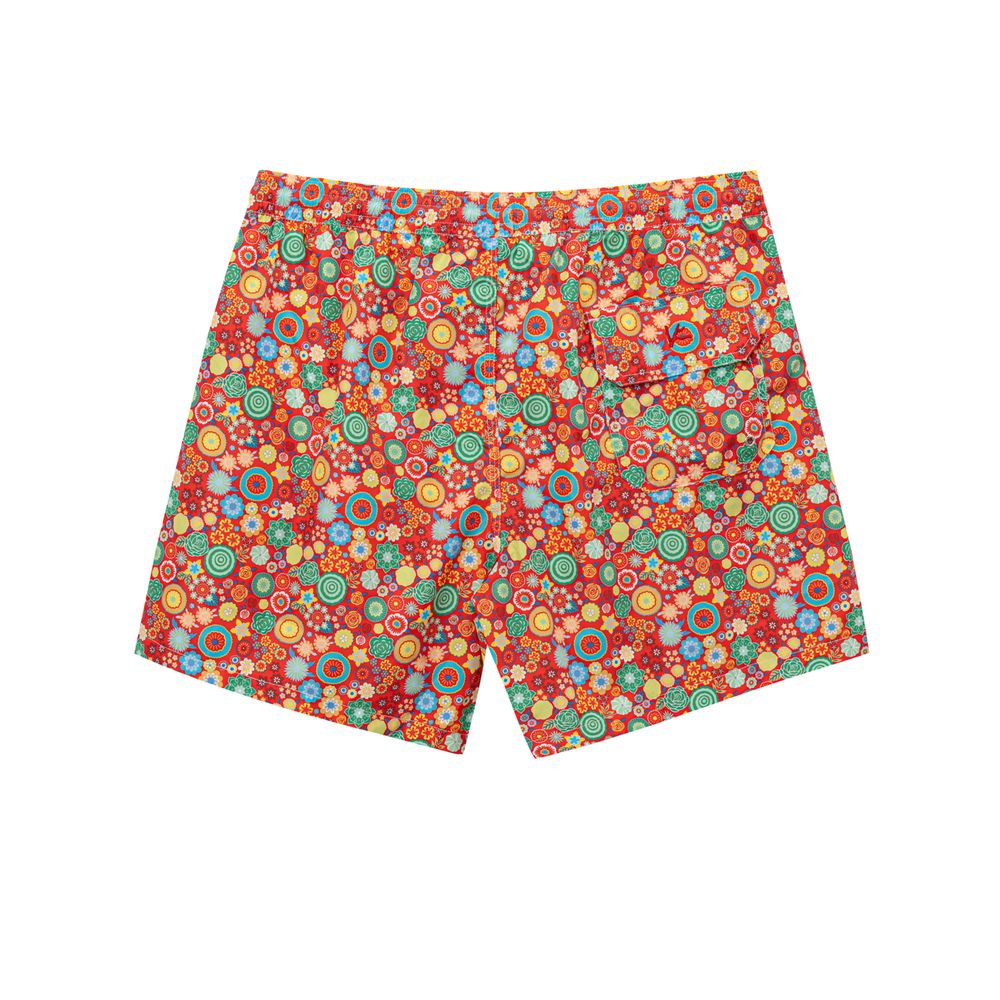 Isaia Red Polyester Swimwear