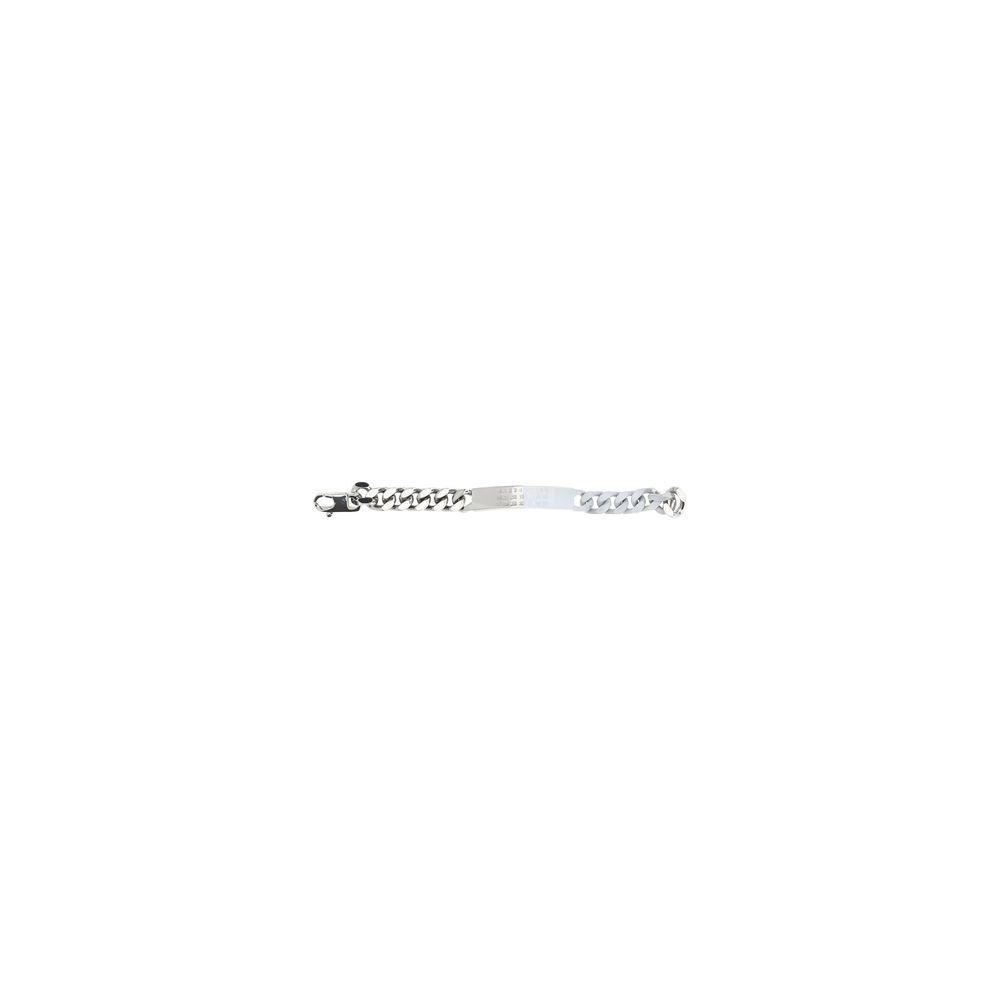 MM6 Minimal Logo Id Tag Bracelet