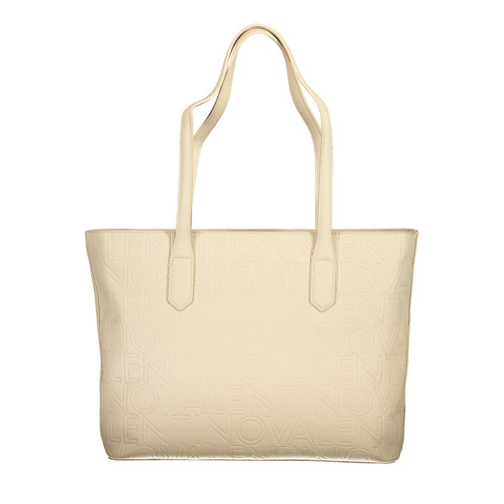 Valentino Bags Beige Polyethylene Handbag
