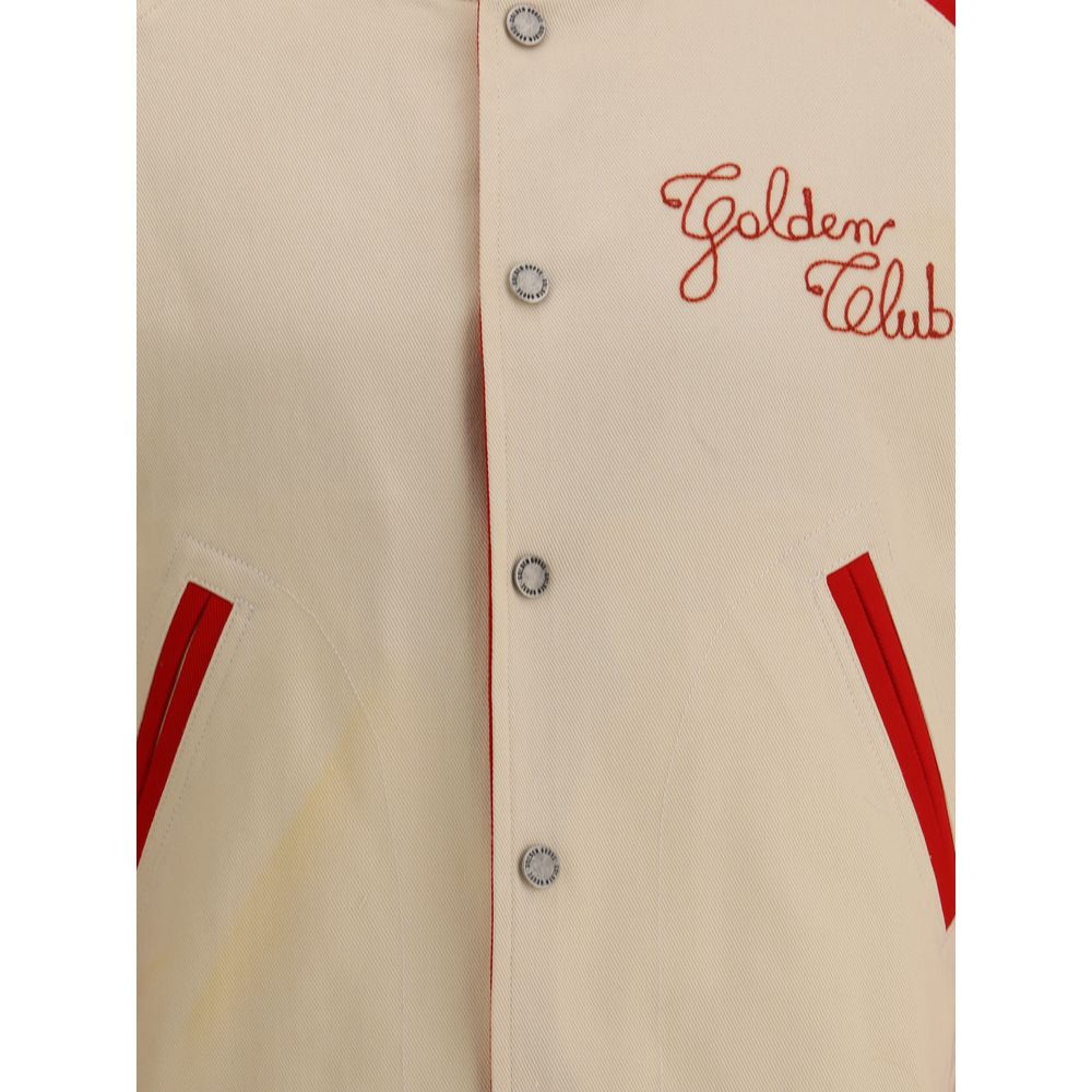 Golden Goose Embroidered bomber Jacke