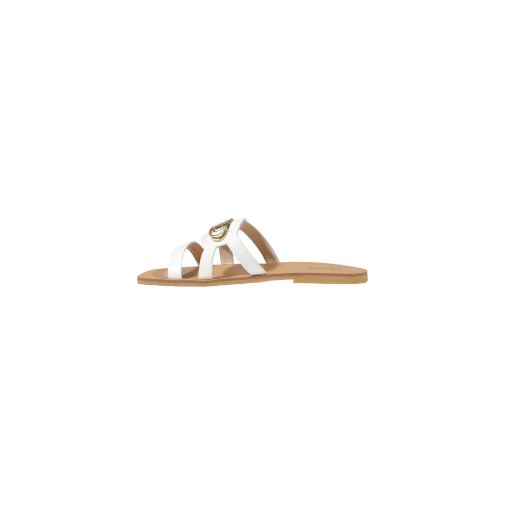 Liu Jo Cream Leather Sandal