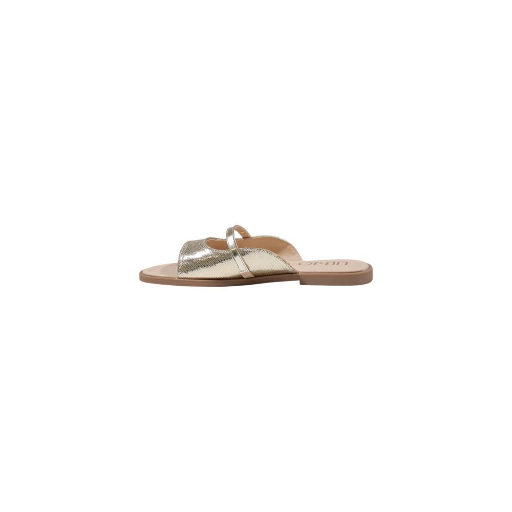 Liu Jo Gold Polyethylene Sandal