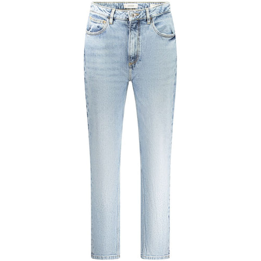 Guess Jeans Light Blue Cotton Women Jeans