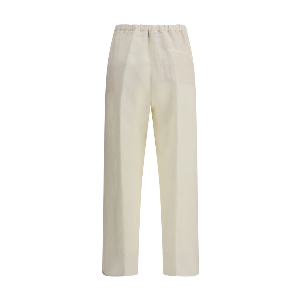 Forte_Forte Embroidered linen Pants
