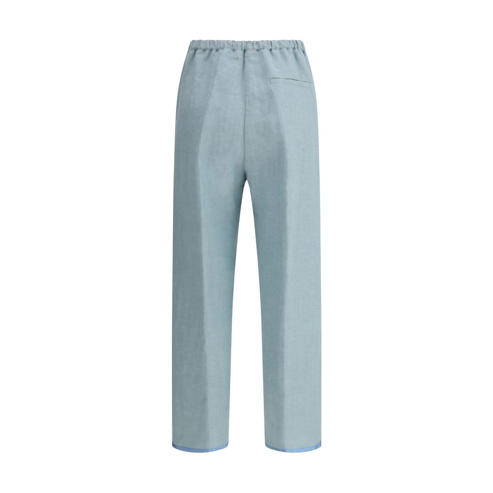 Forte_Forte Embroidered linen Pants