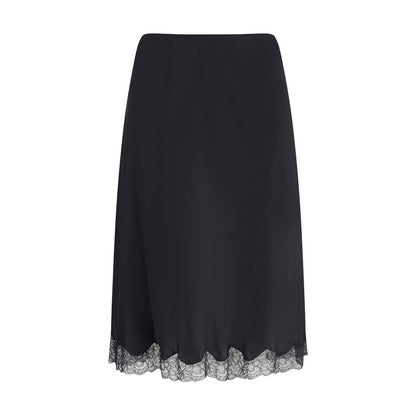 The Row Irene midi silk Skirt