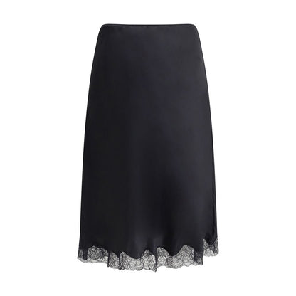 The Row Irene midi silk Skirt