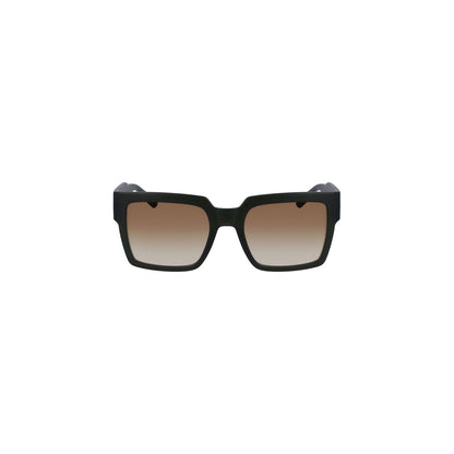 Calvin Klein Brown Plastic Women Sunglass