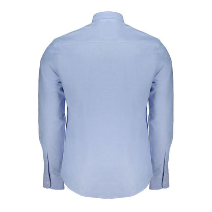 North Sails Light Blue Cotton Men Shirt