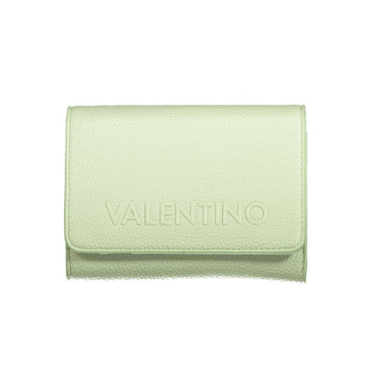 Valentino Bags Green Polyethylene Wallet