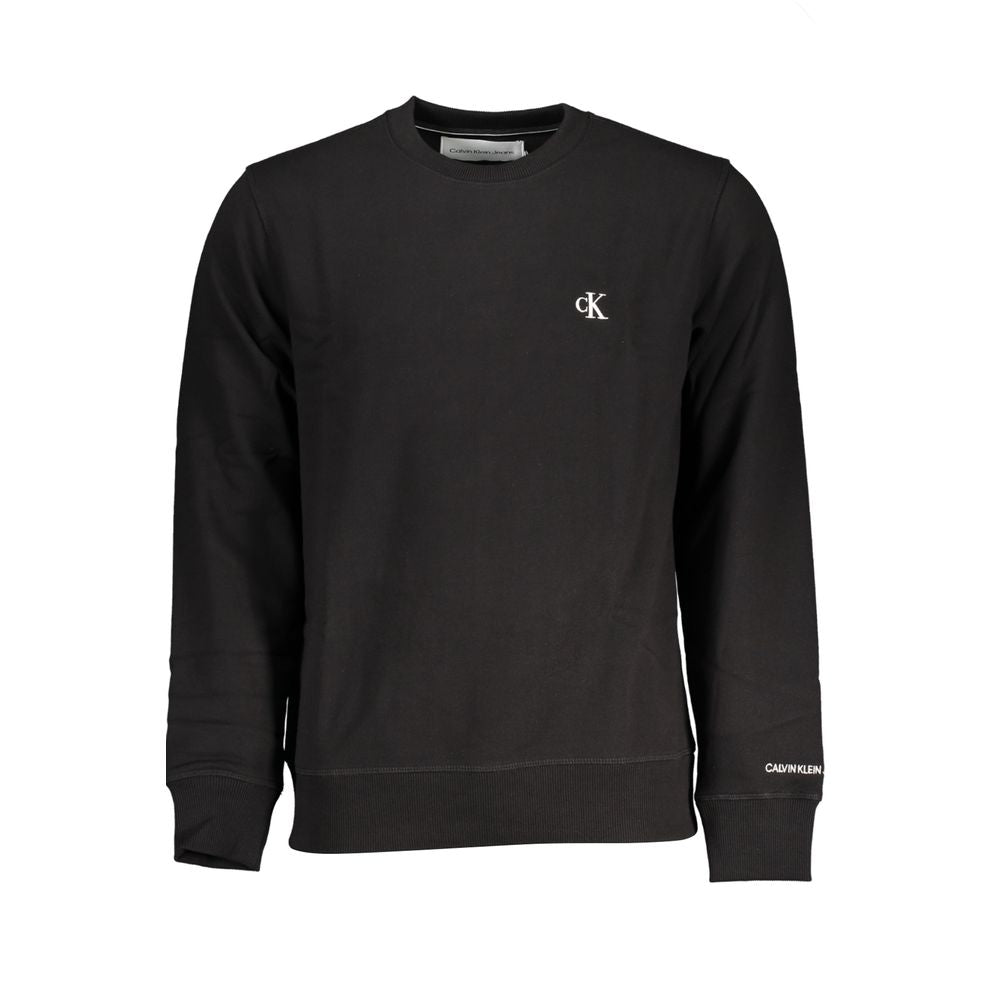 Calvin Klein Black Cotton Men Sweater