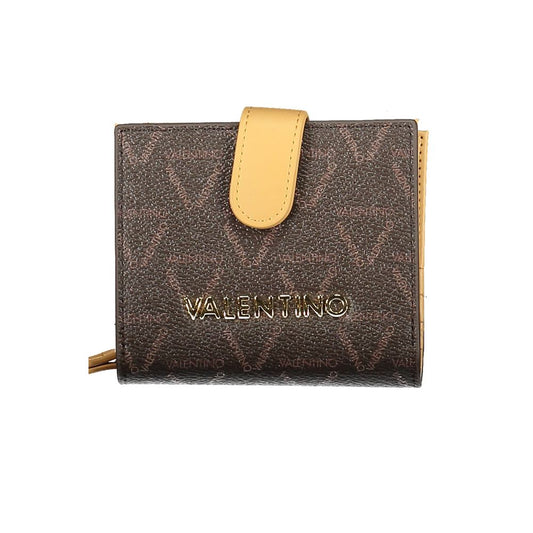 Valentino Bags Brown Polyethylene Women Wallet