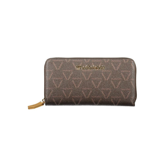 Valentino Bags Brown Polyethylene Women Wallet