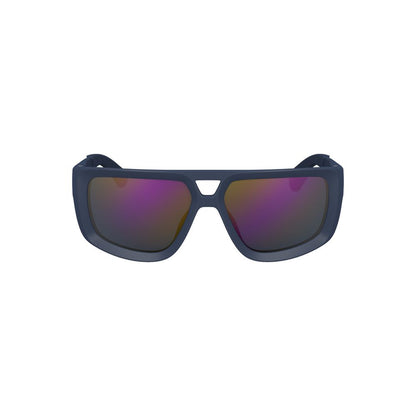 Calvin Klein Blue Plastic Men Sunglass