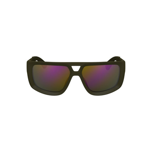 Calvin Klein Green Plastic Mens Sunglasses