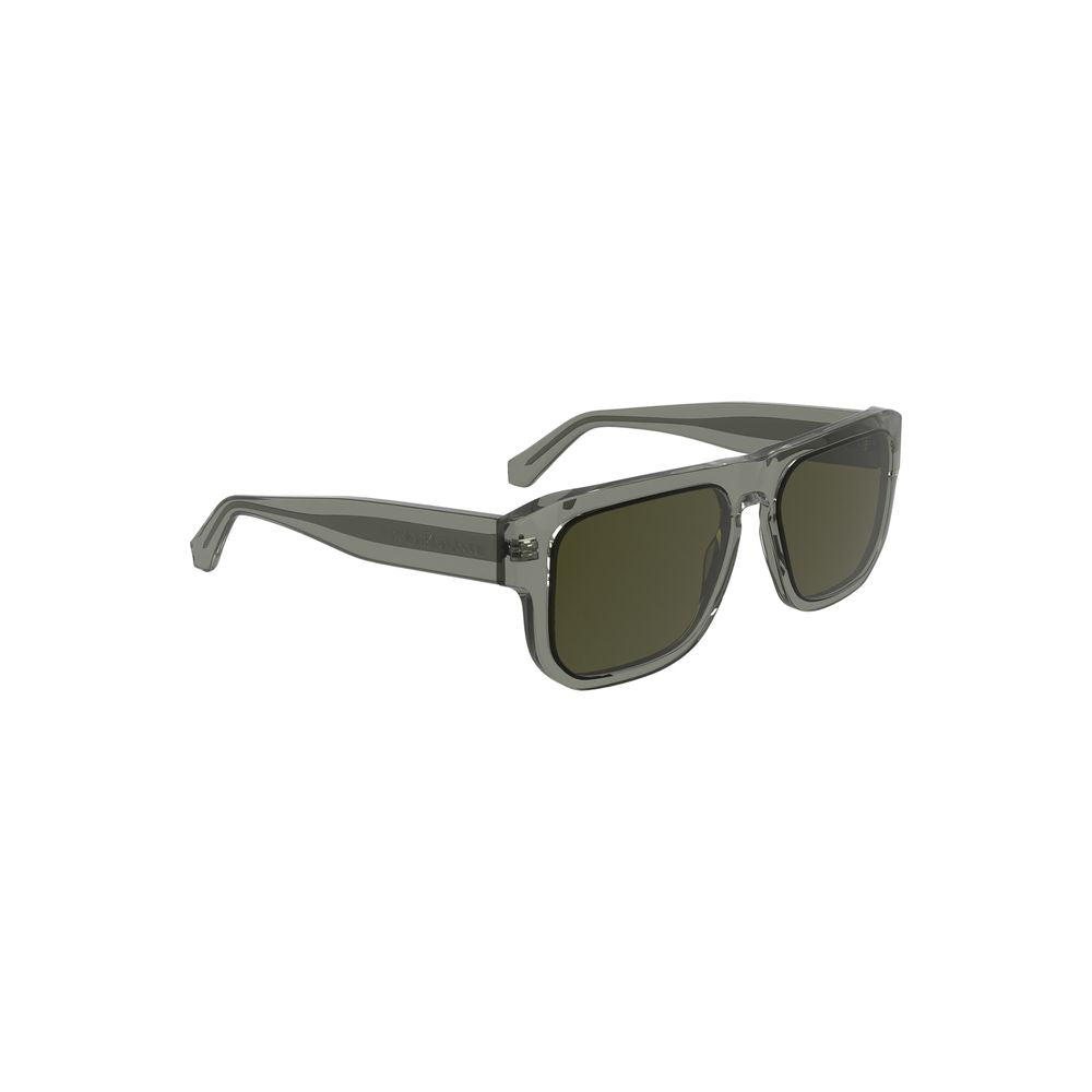 Calvin Klein Brown Acetate Men Sunglasses