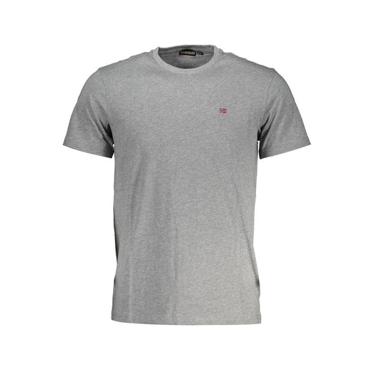 Napapijri Brown Cotton Men T-Shirt