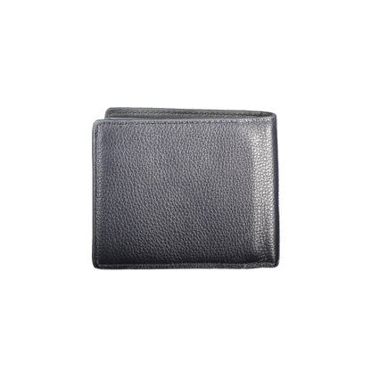 Tommy Hilfiger Blue Leather Men Wallet