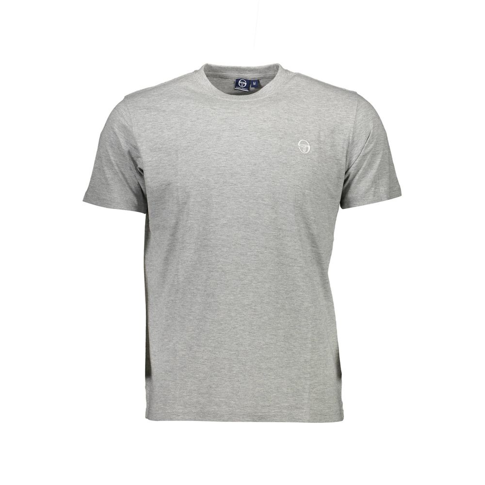 Sergio Tacchini Brown Cotton Men T-Shirt