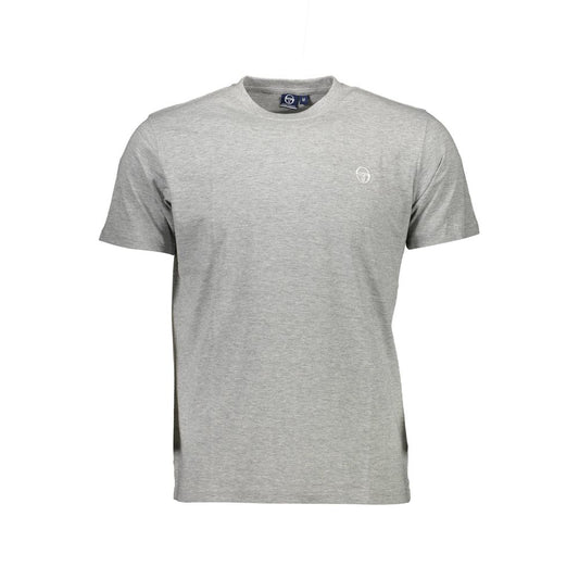 Sergio Tacchini Brown Cotton Men T-Shirt