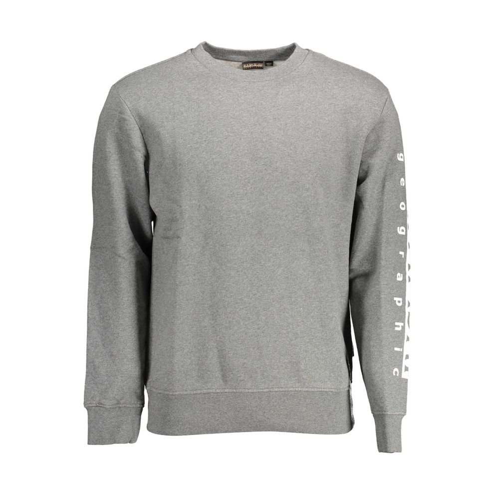 Napapijri Brown Cotton Men Sweater