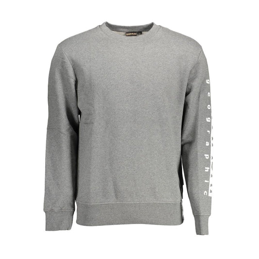 Napapijri Brown Cotton Men Sweater