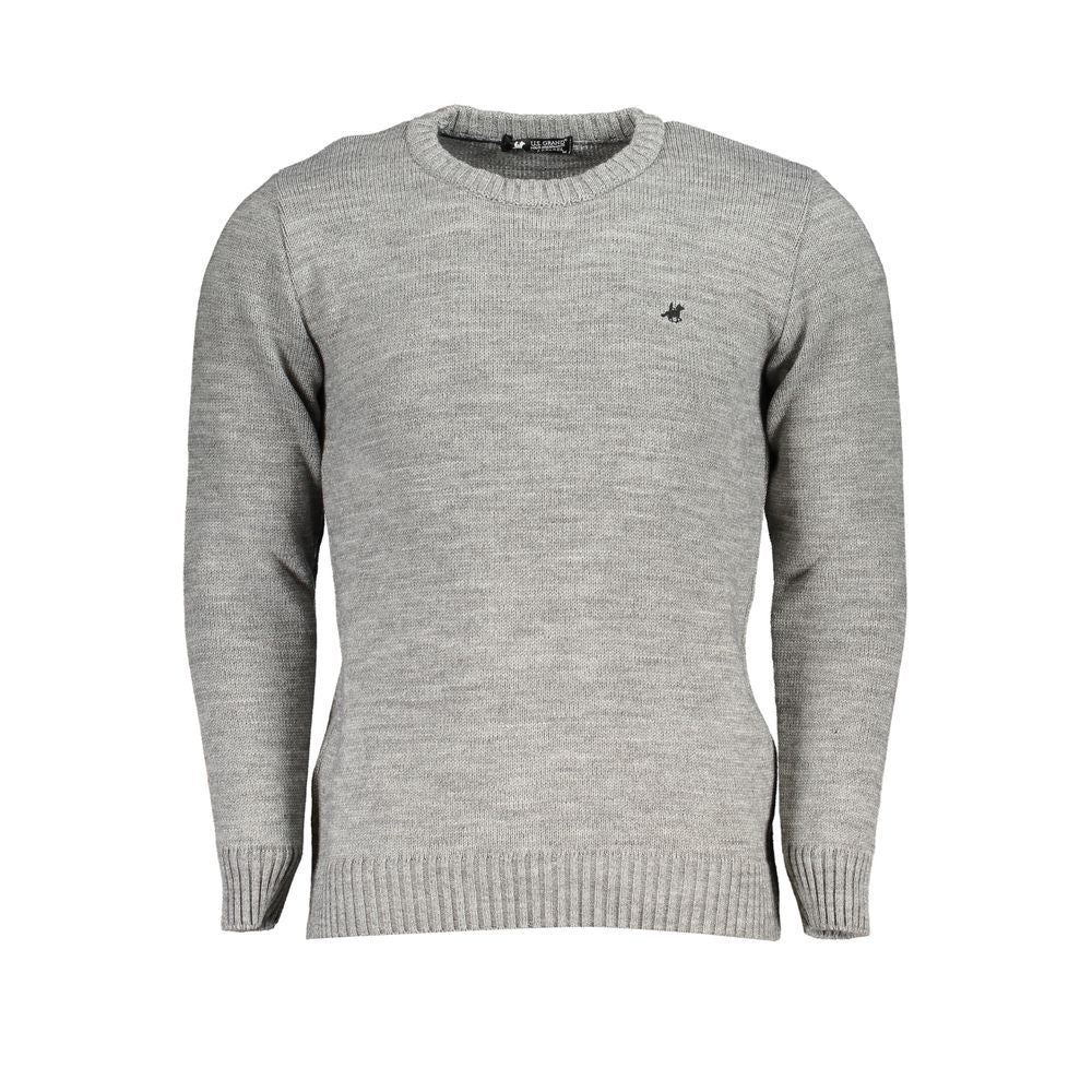 U.S. Grand Polo Brown Acrylic Men Sweater