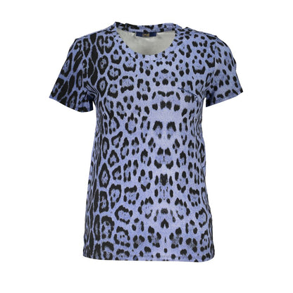 Cavalli Class Light Blue Cotton Women Top