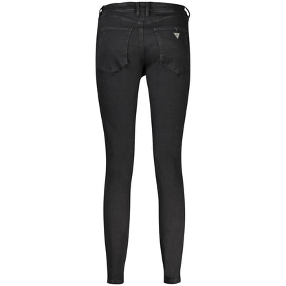 Guess Jeans Black Cotton Jeans & Pant