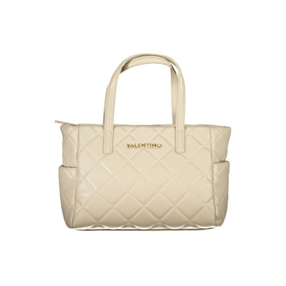 Valentino Bags Beige Polyethylene Handbag