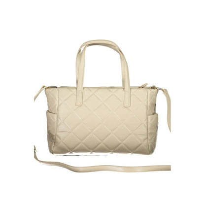 Valentino Bags Beige Polyethylene Handbag